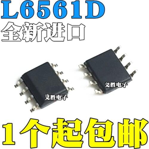New and original L6561D L6561 SOP8 LCD Power Management Chip Ethernet chip, power management IC 8 foot patch