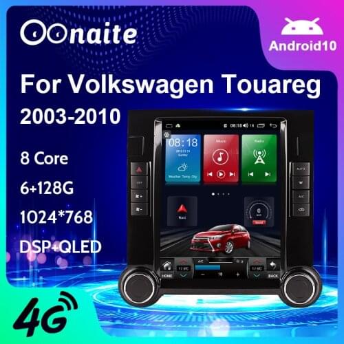 Tesla Touch Screen For Volkswagen Touareg Multivan 2003 - 2010 Android Car Radio Multimedia Video DVD Player Navigation GPS 2din