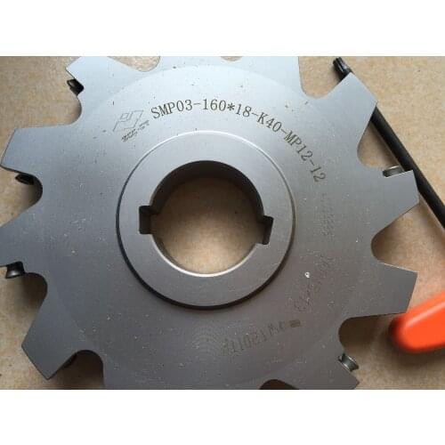 Three face milling cutter head SMP03-160*18-K40-MP12-12 free shipping