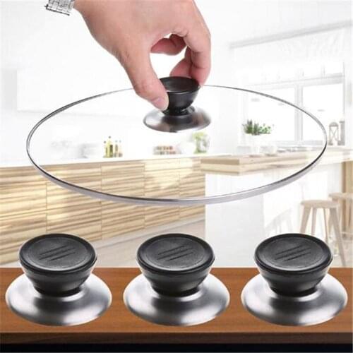 1pcs Universal Kitchen Cookware Replacement Utensil Pot Pan Lid Cover Circular Holding Knob Screw Handle Free Shipping