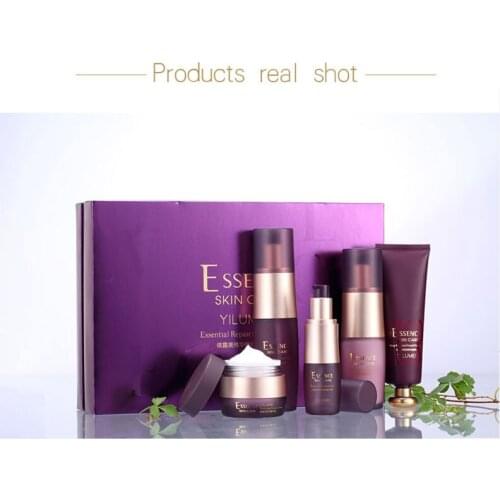 YILUMEI Moisturizing Anti-Aging Whitening Essence sets( Toner、 Lotion 、Cream 、Eye Essence)