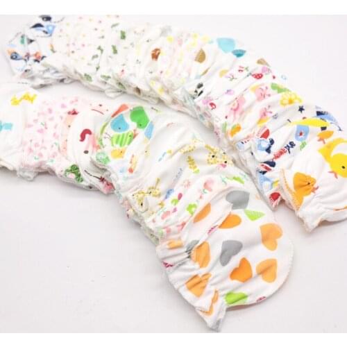 Unisex 20 Pairs New Born Baby Gloves Cotton Baby Accessories Newborn Glove Baby Boys Girls Sets Infant Cute Face Scratch Mittens