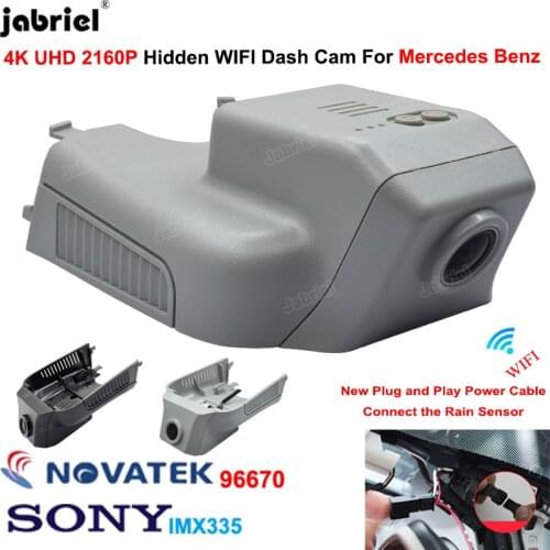 4K 2160P New Wifi Car Dvr Dash Cam for Mercedes Benz R Class w251 R350 R400 GL x164 x166 ML w164 w166 GL450 ML350 2008 2009 2018