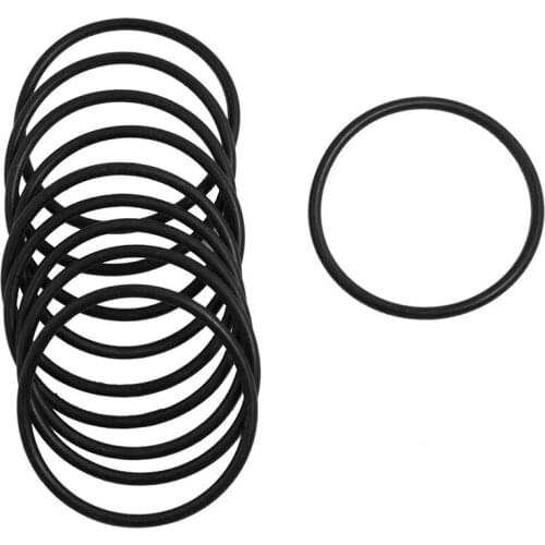 10 pieces 3 mm x 56 mm rubber seal Oilfilter O rings gasketet black