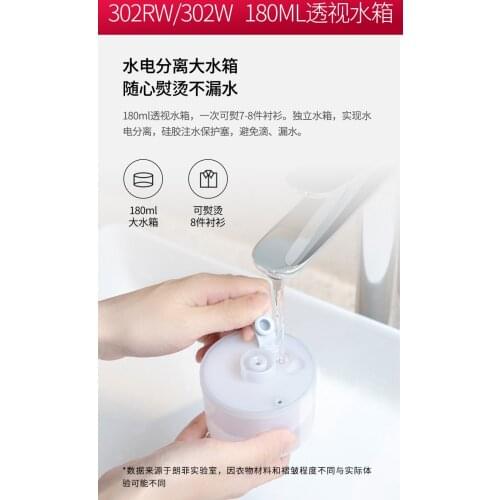 100% Original Replacement Spare Parts 180ml Water Tank For Xiaomi Lofans GT-302WGT-302RW Garment Steamer iron Accessories