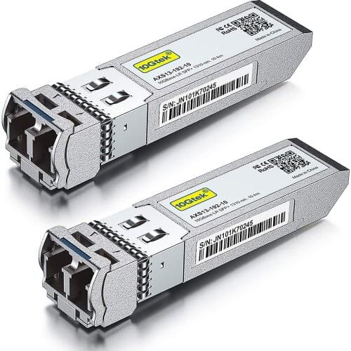 2-PCS 10G SFP+ LR Transceiver 10GBASE-LR Modules SFP-10G-LR-S 1310-nm for Cisco