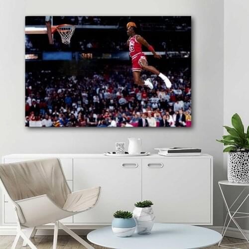 Diamond Painting Basketball Stars Flying Dunk Picture 5D DIY Diamond Mosaic Diamond Embroidery Cross Stitch Kits Home Decor