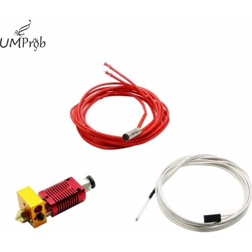 CR10 1.75mm12V J-head Hotend kit Aluminum Heat Block with Heater Thermistor for 3D Printer With 0.4mm Nozzle Part