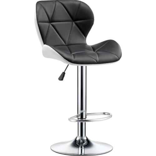 Bar Chair Lift Bar Chair Fashion Creative Beauty Stool Rotating Household Modern Backrest High Bar Table Stool