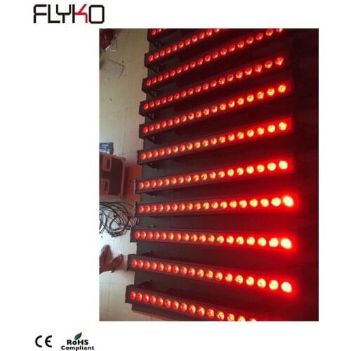 Free shipping New design profesional dj stage equipment 18*18w waterproof matrix linear wall wash light
