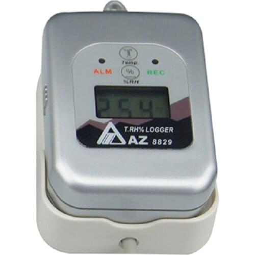 Digital AZ8829S temperature RH% data logger with waterproof case Temperature and humidity logger (with software and data cable)