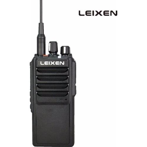 LEIXEN NOTE Big Power 25W UHF 400-480MHz FM Ham Two Way Radio Long-Distance Walkie Talkie Black Transeiver Interphone