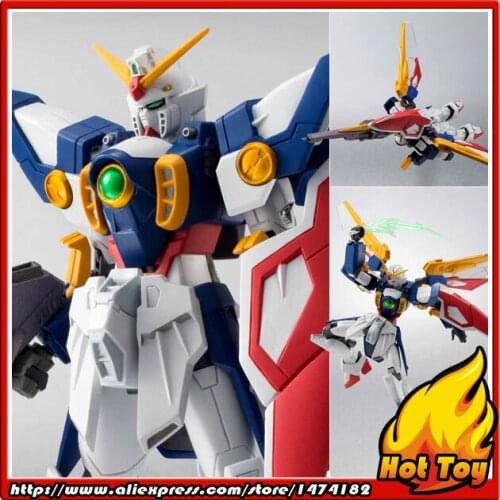 100% Original BANDAI Tamashii Nations Robot Spirits No.156 Action Figure - Wing Gundam from "Mobile Suit Gundam Wing"