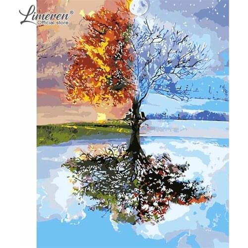 Flamingo Animals Flower DIY Cross Stitch Embroidery 11CT Kits Craft Needlework Set Cotton Thread Printed Canvas Home Design