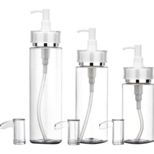 Refillable Portable Mini Small Empty Cosmetic Container Perfume Traveler Packing Bottle Press Bottle for Lotion Shampoo Bath