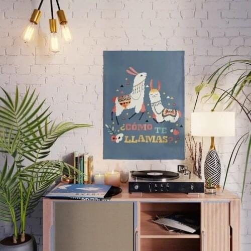 Modular Pictures Home Como Te Llamas Decoration Wall Art Modern Canvas Funny Spanish Prints Flowers Painting Poster For Bedroom