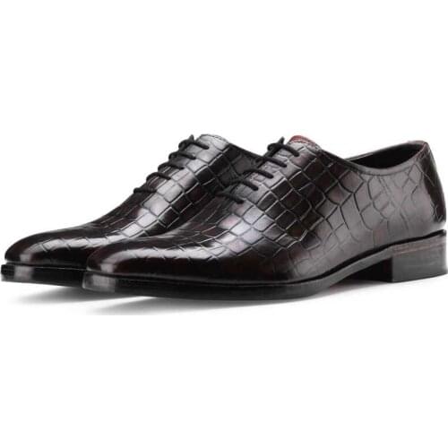 Oxford Designer Wedding Dress Fashion Best Men Shoes Luxury Bridegroom Leather Handmade Business Shoes for Men