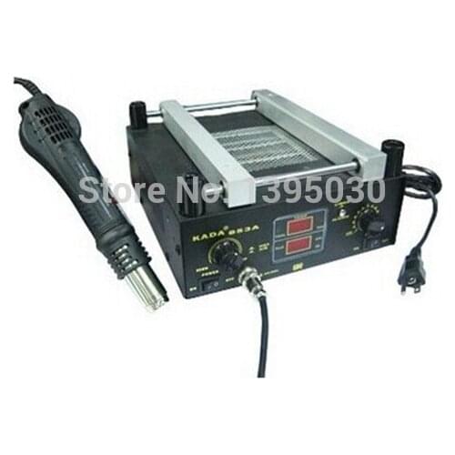 KADA 853A 110v / 220V SMD Rework Soldering Station Warm-up Infrared Rays Hot Air Gun