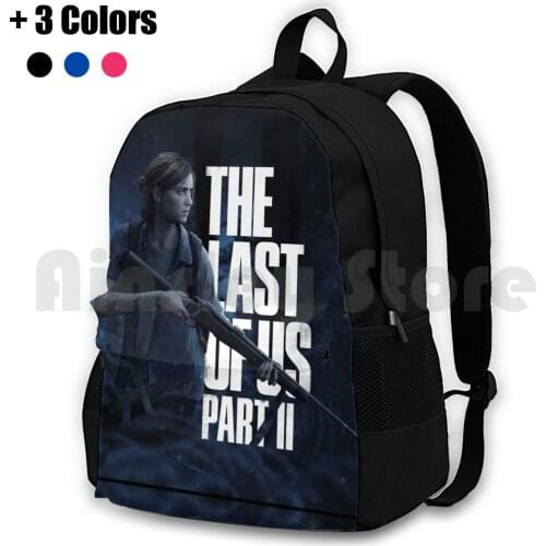 The Last Of Us Part 2 " Night Hunting " Outdoor Hiking Backpack Waterproof Camping Travel Last Us The Last Of Us 2 Ii New