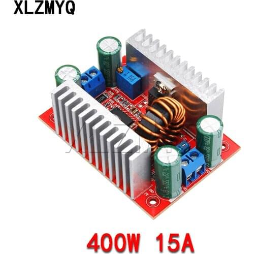 DC 400W 15A Step-up Boost Converter Constant Current Power Supply LED Driver 8.5-50V to 10-60V Voltage Charger Step Up Module 8a