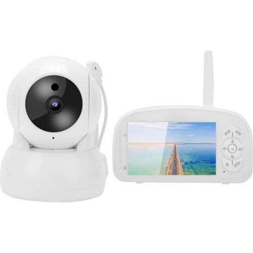 Baby Monitor 5in HD Screen 2.4GHz Wireless Digital Infrared Night Vision 100-240V baby monitor