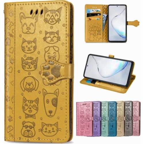 Cute Pet Cases Unicorn For capinha Redmi Note 7 Phone Cases Kryty Carcaso Redmi etui Note 7S S PU Leather Flip Phone Bag hongmi