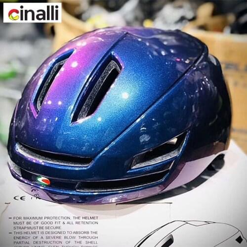 Cinelli Motorcycle Warning Tail Light Helmet Bike Cycling Helmet MTV Bike Scooter Motorcycle USB Charging Men Women Helmets