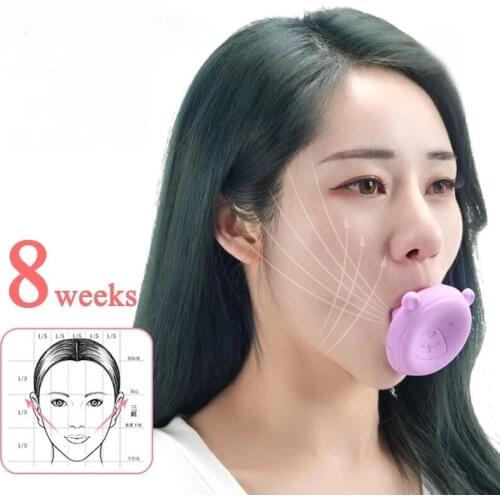 Silicone Face Slimming Tool Muscle Face Lift Skin Firming V Shape Exerciser Mouse Instrument Massage Anti Wrinkle Traning Tools