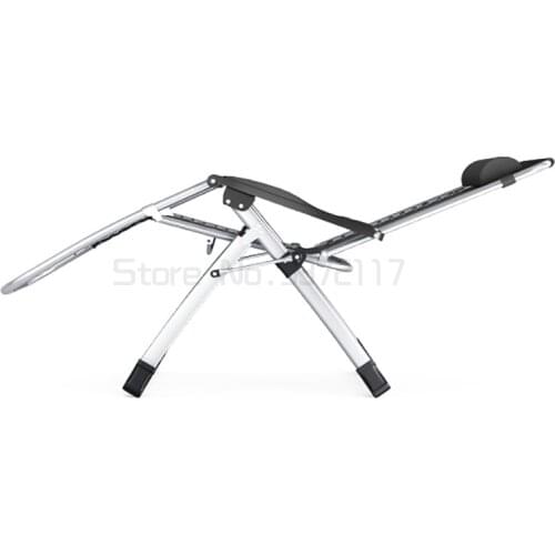 Recliner folding recliner lunch break office nap balcony leisure household portable lazy chair