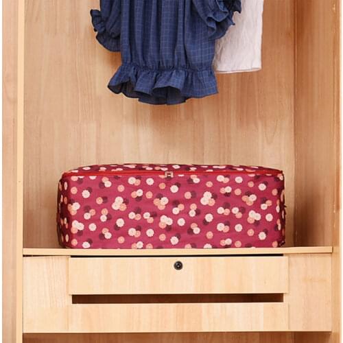 Washable Oxford Cloth Quilt Storage Bag Waterproof Dust Proof Clothes Quilt Bedding Accessories Home Organizer Foldable
