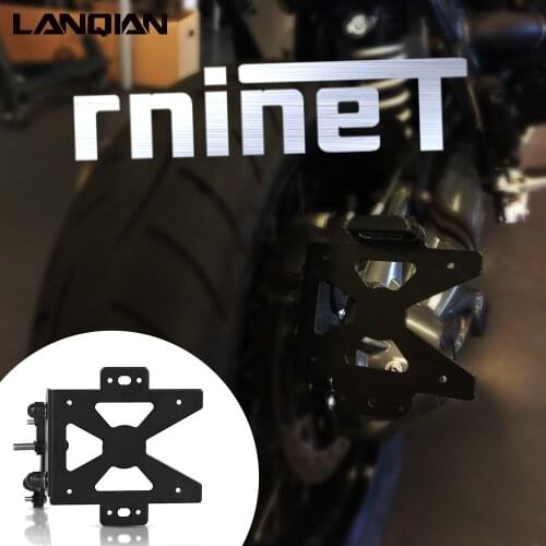 Motorcycle Part LED Tail Light Side Mount License Plate Bracket For BMW Rninet 1200 Scramble Rninet 1200 SCRAMBLER 2014-2019