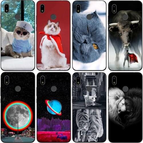 For BQ 5535L STRIKE POWER PLUS Case Rose Wolf Patterned Cover Soft Silicon Phone Case for bq 5535l strike power plus Top Quality