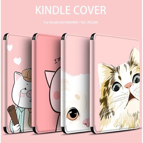 For Kindle Paper White 4 Cases Kitten and Friends Cover for Kindle 2019 2018 10Th Case Para Tablet for Kindle 658 Tablet Case