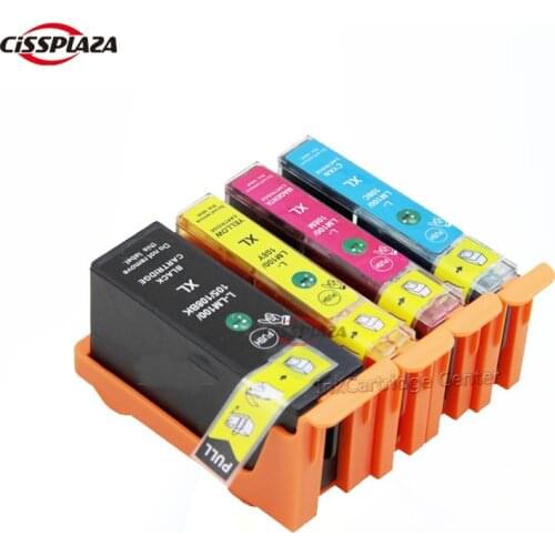 CISSPLAZA 4x compatible For Lexmark 100XL 100 108XL 108 Ink Cartridge For Pro901 Pro902 Pro903 Pro904 Pro905 Pro908 printer