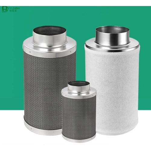 BEYLSION Carbon Filter Grow Light And Filter Air Purification Filter For Grow Box Tent Carbon Air Purifier Parts Plant Groutent