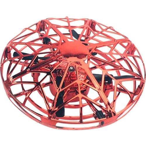 Mini Helicopter UFO Induction Aircraft Drone Without Remote Control Automatic Flight Infrared Sensor Flying Saucer Full of Joy