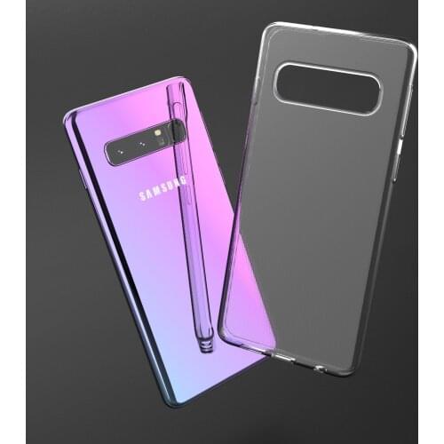 Clear Case for Samsung Galaxy S10 S10 Plus S10E Transparent Soft TPU Shockproof Phone Case for Samsung S10 5G Protection Cover