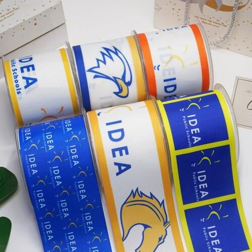 DIY Handmade Materials Printed Grosgrain Ribbon 50 Yard Per Size 18661