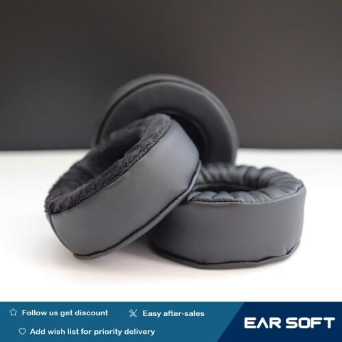 Earsoft Replacement Ear Pads Cushions for HIFIMAN HE4 HE6 HE5 HE5LE Headphones Earphones Earmuff Case Sleeve Accessories