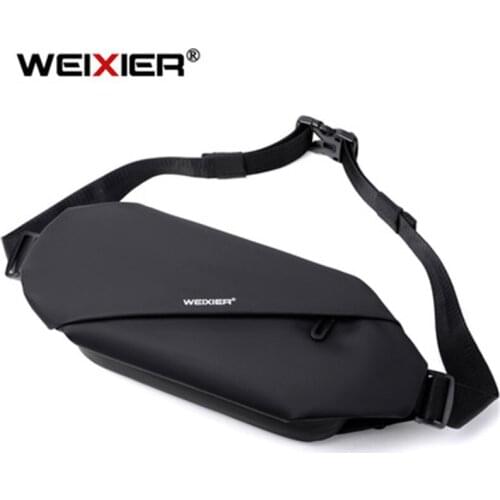Waterproof Mens Waist Bag Mens Messenger Bag New Running Multifunctional Chest Bag Travel Sports And Leisure Shoulder Bag