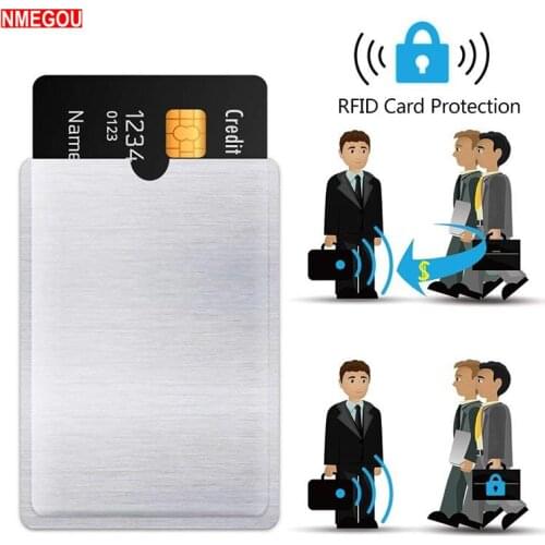 10PCS RFID Blocking Sleeves Anti Theft RFID Card Protector RFID Blocking Sleeve Identity Theft Anti-Scan Card Sleeve Protection