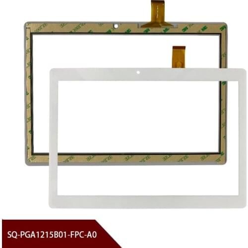 10.1''Inch SQ-PGA1215B01-FPC-A0 Glass MID Sensor tablet pc capacitive touch screen glass digitizer panel Free shipping