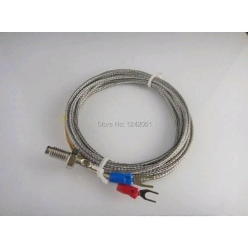 10pcs K Thermocouple Temperature K Sensor 2M