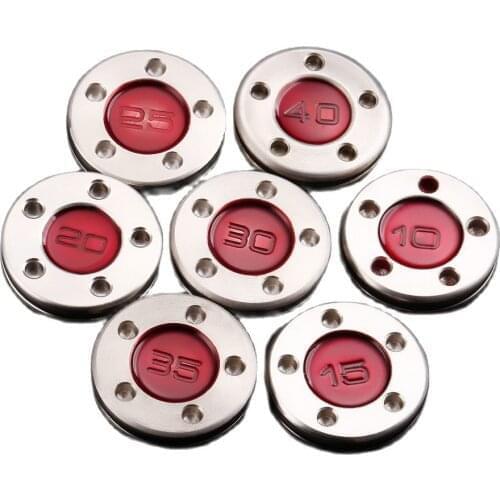 2 pcs Golf Red Weight Screw 10g 15g 20g 25g 30g 35g 40g Replacement for Titleist Scotty Cameron Putters