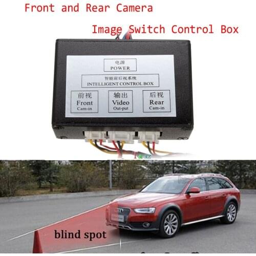 Car Front and Rear Camera Image Switch Control Box with View Parking Camera System Video Control