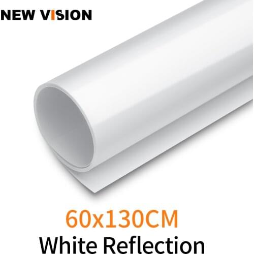 White 60X130cm 24*51inch Photography Backdrop Paper Matte Reflection PVC Vinyl Seamless Background Seamless Water-proof