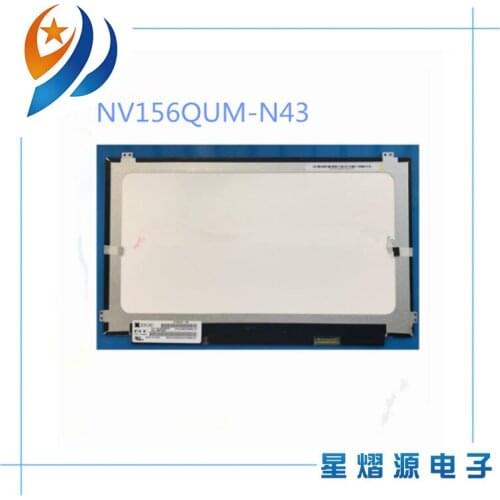 15.6'' UHD 100% color Laptop screen NV156QUM-N43 FIT LQ156D1JX01B LQ156D1JX01 3840*2160 matte 40pin edp