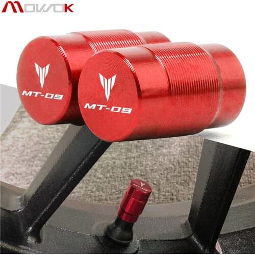 For Yamaha MT09 Tracer FZ09 MT-09 2014-2020 Motorcycle CNC Aluminum Accessorie Wheel Tire Valve Stem Caps CNC Airtight Covers