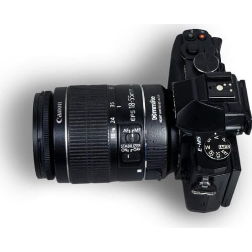 Commlite Electronic AF Auto-Focus built-in IS Lens mount adapter EF-M4/3 for Canon EOS EF/EF-S lens to M4/3 Camera GH3 GH4 GX7