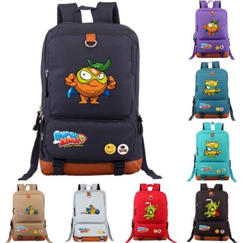 Game Super Zings Backpack Laptop Backpack Women Men Mochila Back Pack Travel Backpack
